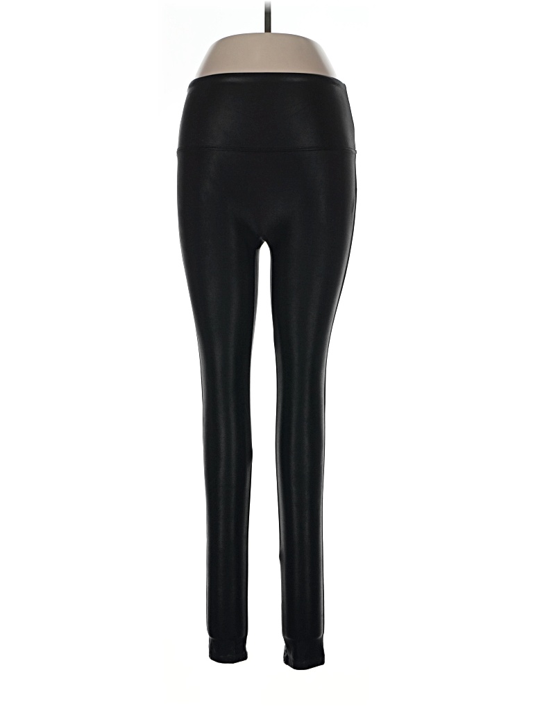 Pre-owned Spanx Active Pants In Black