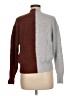 Assorted Brands Color Block Brown Cardigan Size M - photo 2