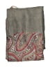 Mudd 100% Polyester Paisley Gray Scarf One size - photo 2