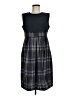 'S Max Mara Plaid Blue Casual Dress Size 12 - photo 1