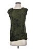 Jennifer Lopez 100% Polyester Green Sleeveless Blouse Size S - photo 1