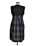 'S Max Mara Plaid Blue Casual Dress Size 12 - photo 2