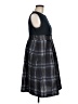 'S Max Mara Plaid Blue Casual Dress Size 12 - photo 4