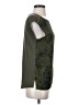 Jennifer Lopez 100% Polyester Green Sleeveless Blouse Size S - photo 4
