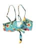 Unbranded Tropical Blue Swimsuit Top Size S - photo 1