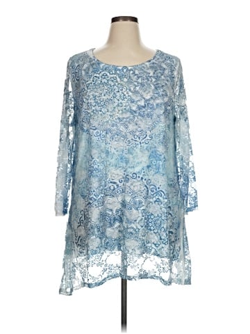 Alstyle Apparel & Activewear 3/4 Sleeve Blouse (view 1)
