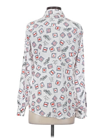 Karl Lagerfeld Paris Long Sleeve Blouse (view 2)