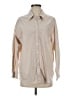 Wilfred Free 100% Cotton Tan Long Sleeve Button-Down Shirt Size XS - photo 1
