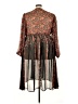 Torrid Floral Black Brown Kimono Size 3X (estimated) - photo 2