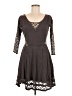 Unbranded 100% Rayon Gray Casual Dress Size M (estimated) - photo 1