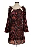 GUESS by Marciano 100% Polyester Print Red Cocktail Dress Size XS - photo 2