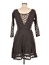 Unbranded 100% Rayon Gray Casual Dress Size M (estimated) - photo 2