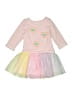 Unbranded Hearts Pink Dress Size 5 (estimated) - photo 1