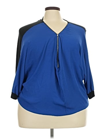 Dots 3/4 Sleeve Blouse (view 1)