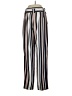 Express 100% Polyester Stripes Silver Casual Pants Size 2R - photo 2