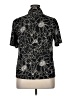 Trisha Tyler Black Short Sleeve Blouse Size XL - photo 2