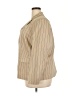 Talbots Stripes Gold Blazer Size 18 - photo 5