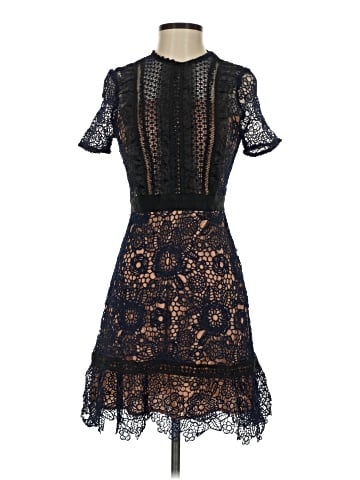Aqua Cocktail Dress (view 1)