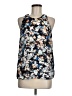Violet & Claire 100% Polyester Blue Sleeveless Blouse Size M - photo 1
