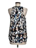 Violet & Claire 100% Polyester Blue Sleeveless Blouse Size M - photo 2