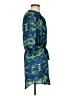 Aqua 100% Polyester Paisley Blue Casual Dress Size XS - photo 4