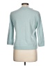 Talbots 100% Cashmere Teal Cashmere Pullover Sweater Size Lg Petite - photo 2