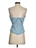 Missguided Blue Sleeveless Blouse Size S - photo 2
