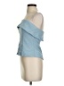 Missguided Blue Sleeveless Blouse Size S - photo 5
