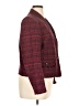 Ann Taylor Tweed Burgundy Blazer Size 14 - photo 4