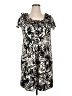 Fashion Bug Print Ivory Casual Dress Size XL - photo 1