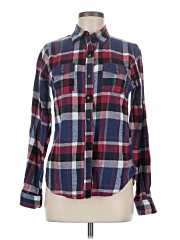 Passport Long Sleeve Button-Down Shirt (view 1)