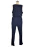 Derek Heart Solid Blue Jumpsuit Size 1X - photo 2