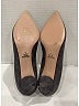 Prada 100% Suede Gray Suede Scallop Pointed Heels Size EU 37 1/2 - photo 7