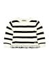 Assorted Brands 100% Cotton Stripes Ivory Pullover Sweater Size 104 cm - photo 1