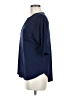 Dee Elly Blue Short Sleeve Blouse Size M - photo 5