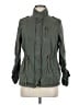 a.n.a. A New Approach 100% Cotton Solid Green Jacket Size M - photo 1