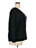 JM Collection Black Long Sleeve Top Size 2X - photo 4