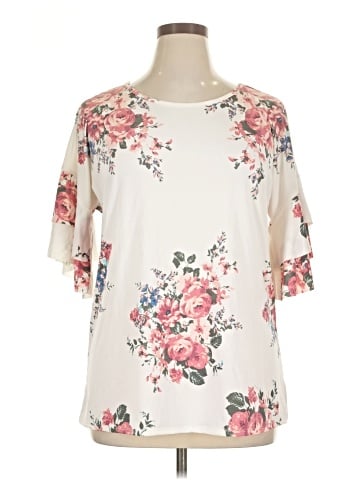 Free Kisses Short Sleeve Blouse (view 1)
