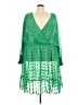 Ashley Stewart 100% Polyester Green Cocktail Dress Size 34/36W - photo 1