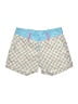 Birdies 100% Polyester Argyle Blue Board Shorts Size 2 - photo 1