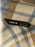Shein 100% Polyester Plaid Blue 3/4 Sleeve Blouse Size S - photo 7