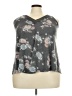 Torrid Gray Sleeveless Blouse Size 3X Plus (3) - photo 1