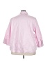Avenue Pink 3/4 Sleeve Button-Down Shirt Size 30 - 32 Plus - photo 2