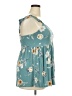 Torrid Teal Sleeveless Blouse Size 2X Plus (2) - photo 4