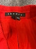 Theory Red Blazer Size 2 - photo 6