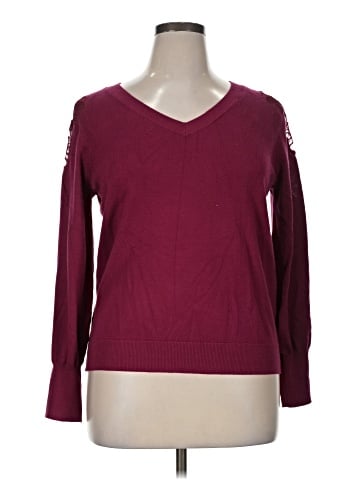 Indigo Rose Pullover Sweater (view 1)