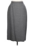 Evan Picone 100% Wool Chevron-herringbone Gray Wool Skirt Size 10 - photo 1