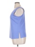 misook Blue Sleeveless Top Size XL - photo 5