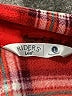 Riders by Lee Plaid Red Long Sleeve Button-Down Shirt Size L - photo 7