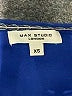 Max Studio 100% Polyester Paisley Blue Cocktail Dress Size XS - photo 7